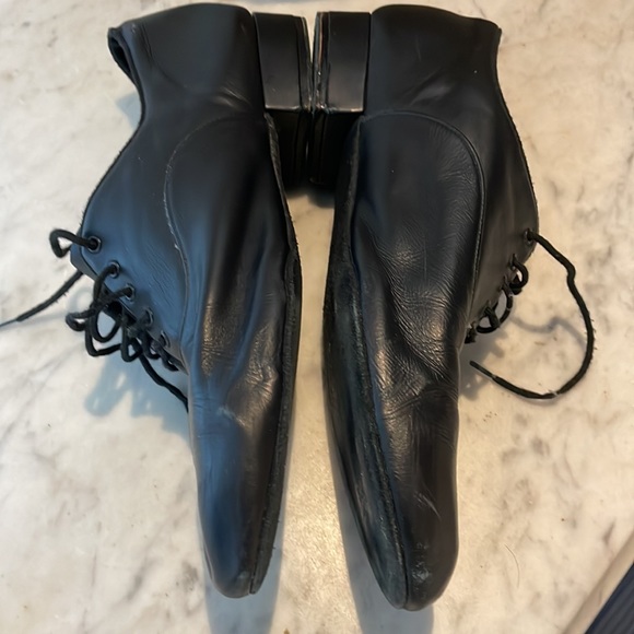 Capezio Men’s Black Leather Jazz Shoe US11 - Picture 5 of 5